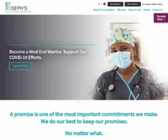 Supportstjoes.ca(Joseph's Health Centre Foundation) Screenshot