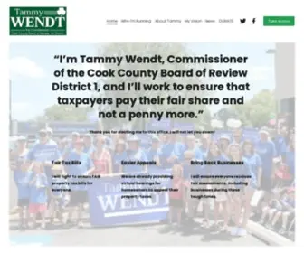 Supporttammy.com(Tammy Wendt for BOR) Screenshot