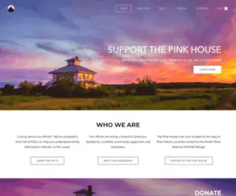 Supportthepinkhouse.com(STPH) Screenshot