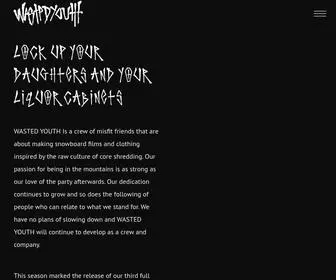 Supportwastedyouth.com(Supportwastedyouth) Screenshot