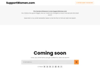 Supportwomen.com(SupportWomen) Screenshot