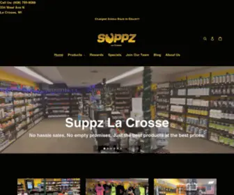 Suppzlacrosse.com(Suppz LAX) Screenshot