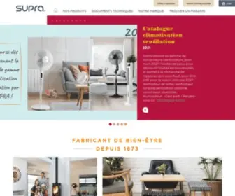 Supra.fr(Fabricant de bien) Screenshot