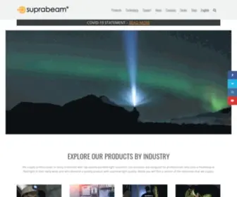 Suprabeam.com(Flashlight) Screenshot