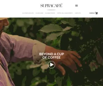 Supracafe.com(Supracafé) Screenshot