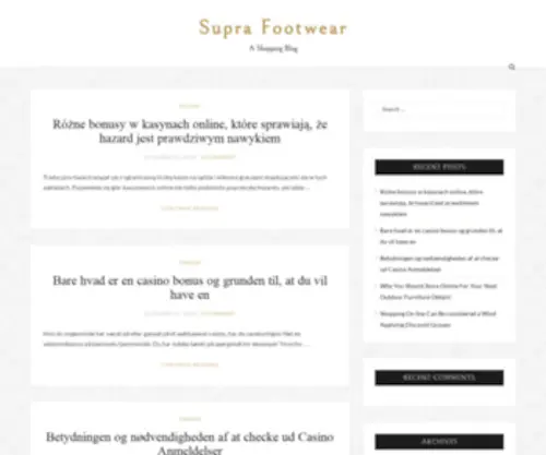 Suprafootwear.us(SUPRA SHOES) Screenshot