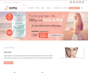 Supraprotein.com(Kolajen, Cildinizi Hep Gen) Screenshot