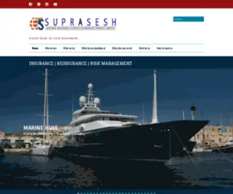 Suprasesh.com(Your Risk is our Business) Screenshot