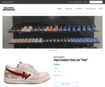 Suprasneakersshop.com(Supra Sneakers) Screenshot