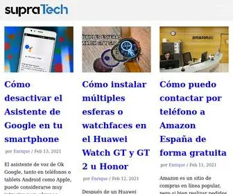 Supratech.es(Supratech) Screenshot