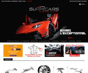 Suprcars.fr(SupRcars®) Screenshot