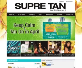 Supre.com(Supre Tan) Screenshot