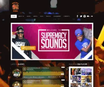 Supremacysounds.com(Supremacy Sounds) Screenshot