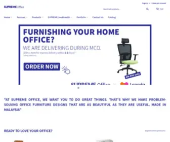 Supreme.com.my(Supreme Office) Screenshot