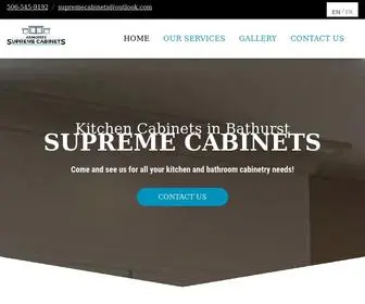 Supremecabinets.ca(Kitchen Cabinets Bathurst) Screenshot