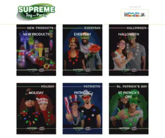 Supremeparty.com(Supreme Toy and Party) Screenshot