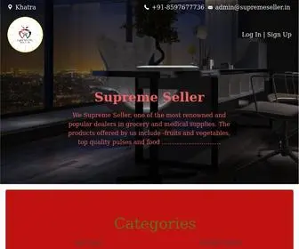 Supremeseller.in(Online wholesale products) Screenshot