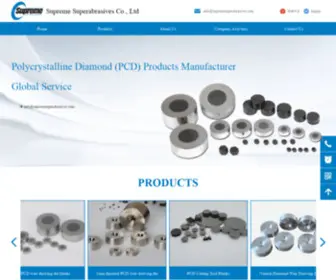 Supremesuperabrasives.com(Supreme Superabrasives) Screenshot