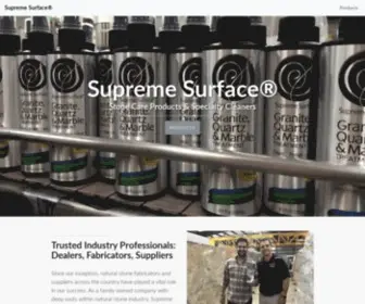 Supremesurface.com(Surface®) Screenshot