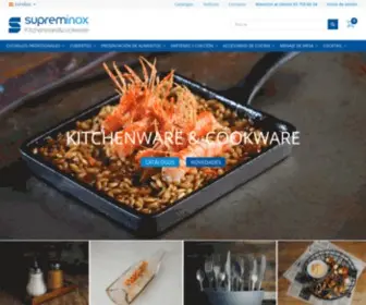 Supreminox.com(Menaje de Cocina Profesional para Hostelería) Screenshot