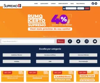 Supremotv.com.br(Concursos públicos) Screenshot
