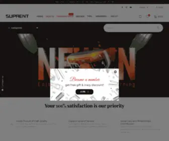 Suprent-CA.com(SUPRENT CA) Screenshot