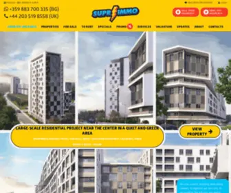 Suprimmo.net(Real estate agency) Screenshot