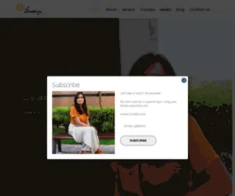 Supriyasahai.org(Supriya Sahai) Screenshot