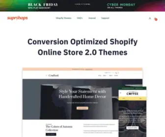 Suprshops.com(Premium Shopify Themes) Screenshot