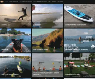 Supsurf.ch(Stand Up Paddling Blog) Screenshot