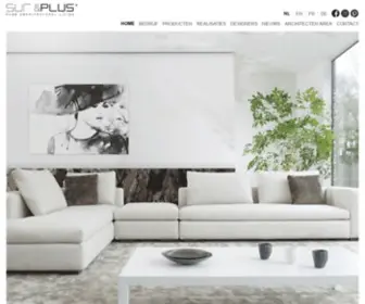 Sur-Plus.be(Architecturaal wonen) Screenshot