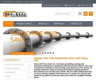 Sur-Sealinc.com(Sur-Seal Inc) Screenshot