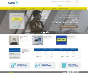 Sura.cl(SURA Chile) Screenshot