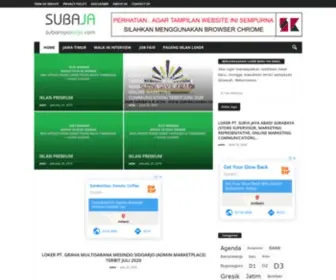 Surabayakerja.com(LOKER SURABAYA JAWA TIMUR) Screenshot