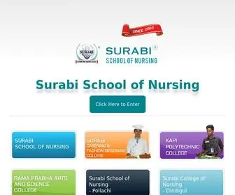 Surabinursingcollege.org(SURABI ( School aof Nursing )) Screenshot