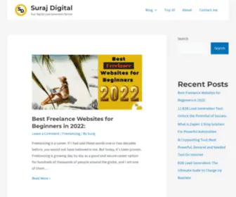 SurajDigital.com(WordPress Hosting) Screenshot