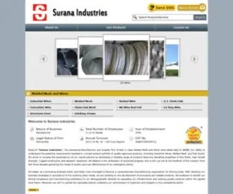 Suranaindustries.in(Surana Industries) Screenshot