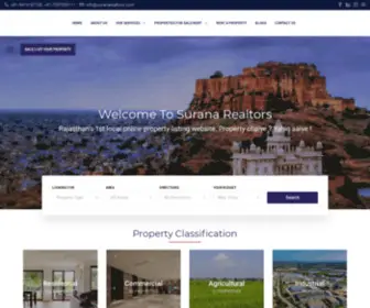 Suranarealtors.com(Surana Realtors) Screenshot