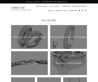 Suranasjewelove.com(Platinum Love Bands) Screenshot