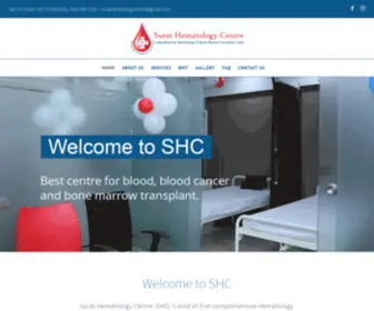 Surathematologycentre.com(Surat Hematology Centre) Screenshot