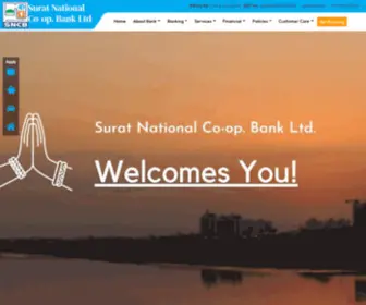 Suratnationalbank.com(Surat National Bank) Screenshot