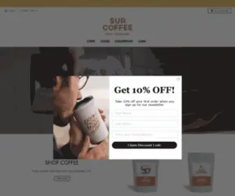 Surcoffee.co(Sur Coffee) Screenshot