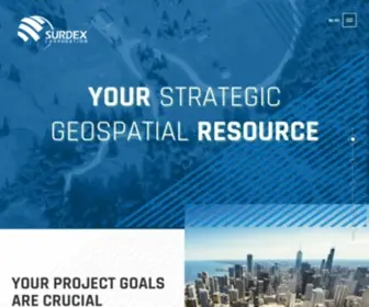 Surdex.com(Digital Orthoimagery) Screenshot