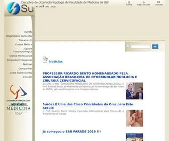 Surdez.org.br(Surdez) Screenshot