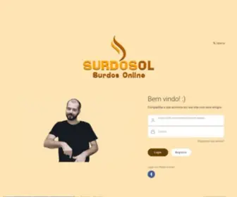 Surdosol.com.br(Surdos Online) Screenshot