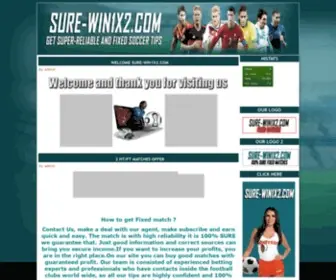 Sure-Win1X2.com Screenshot