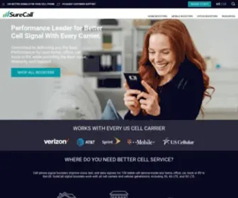 Surecall.com(Cell Phone Signal Boosters) Screenshot