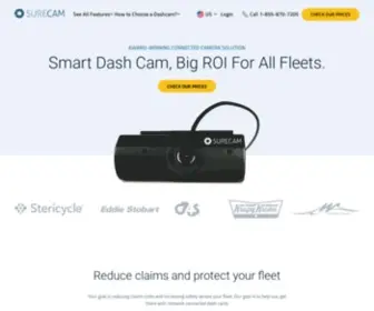 Surecam.com(SureCam Top Connected Dash Cam Solution) Screenshot