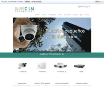 Surecam.es(Videovigilancia) Screenshot