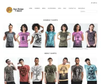 Suredesigntshirts.com(Sure brand t shirts) Screenshot